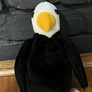 Vintage Ty beanie baby Baldy 1996